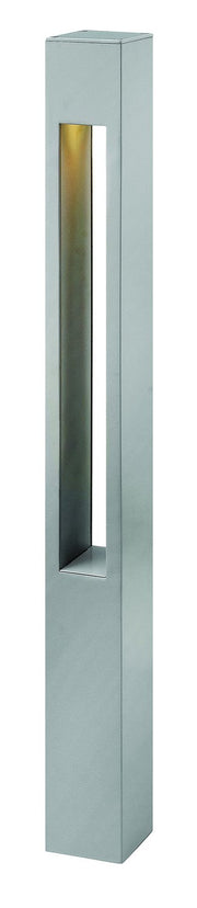 Atlantis 30" Square 12V Bollard in Titanium