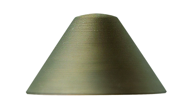 Hardy Island Triangular LED Deck Sconce in Matte Bronze