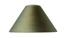 Hardy Island Triangular LED Deck Sconce in Matte Bronze