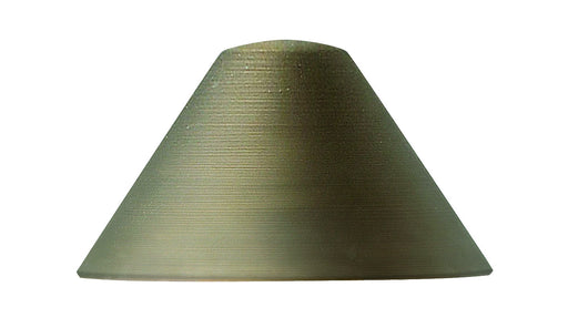Hardy Island Triangular LED Deck Sconce in Matte Bronze