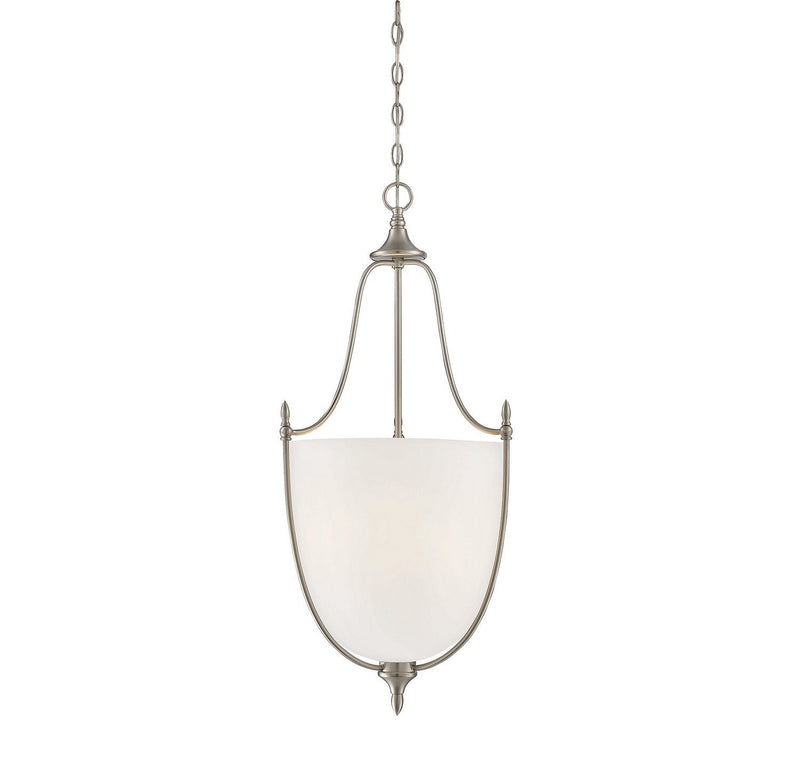 Herndon 16" 3-Light Pendant in Satin Nickel