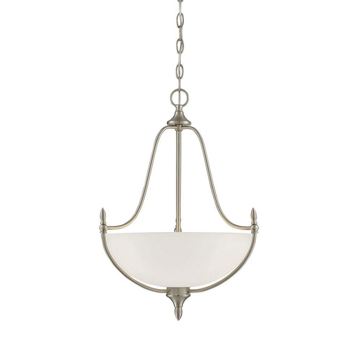 Herndon 18" 3-Light Pendant in Satin Nickel