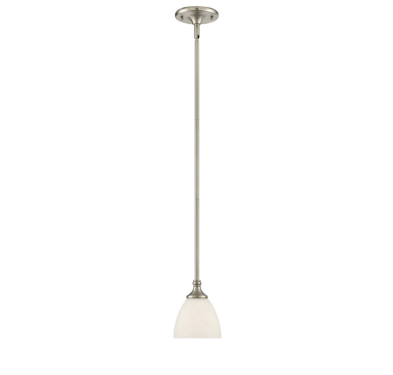 Herndon Mini Pendant in Satin Nickel