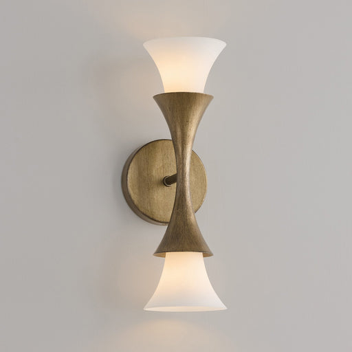 Nola 2-Light Wall Sconce in Mystic Luster