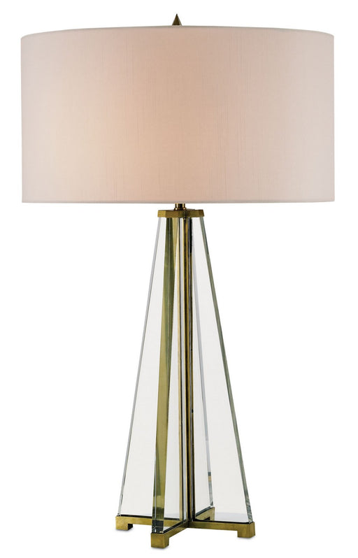 Lamont Table Lamp in Clear/Brass