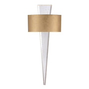 Palladian 2-Light Wall Sconce in Gold Leaf
