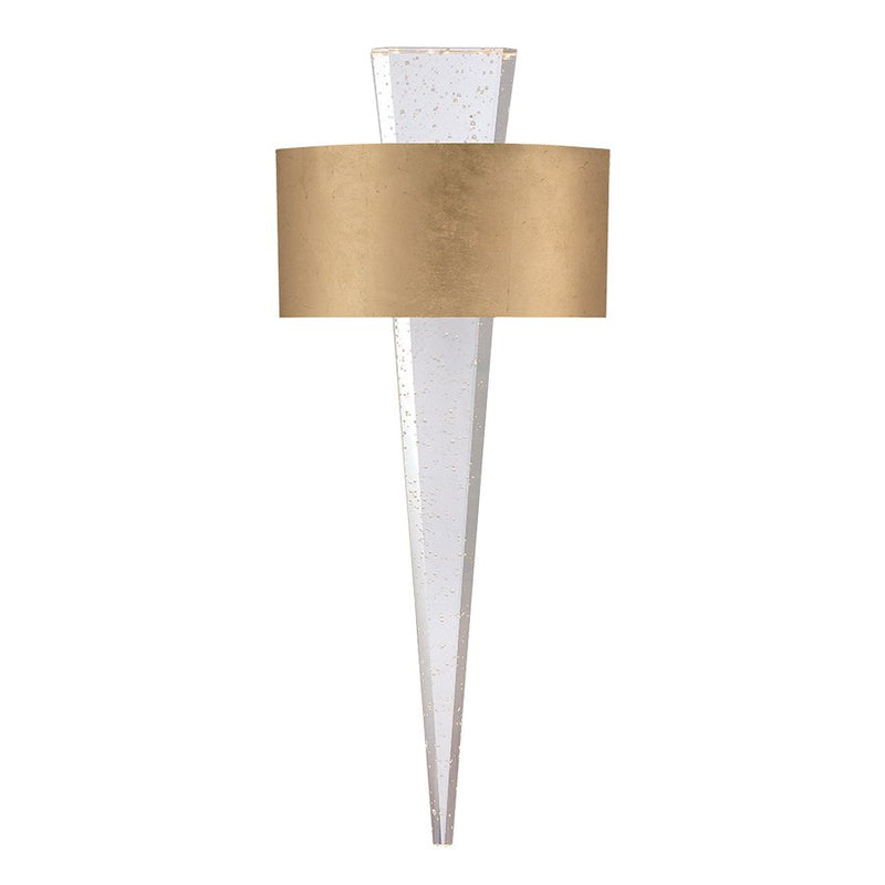 Palladian 2-Light Wall Sconce in Gold Leaf
