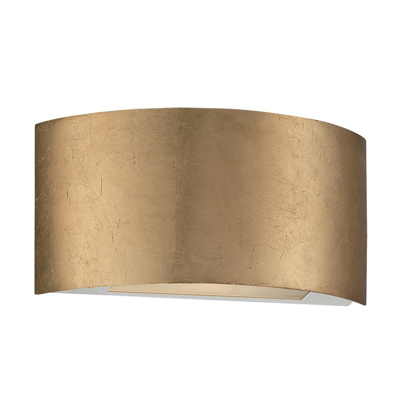 Vermeil 2-Light Wall Sconce in Gold Leaf