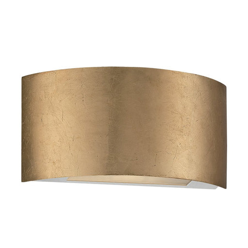 Vermeil 2-Light Wall Sconce in Gold Leaf