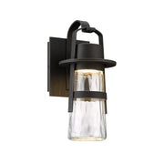 Balthus Small Outdoor Wall Lantern in Oil Rubbed Bronze