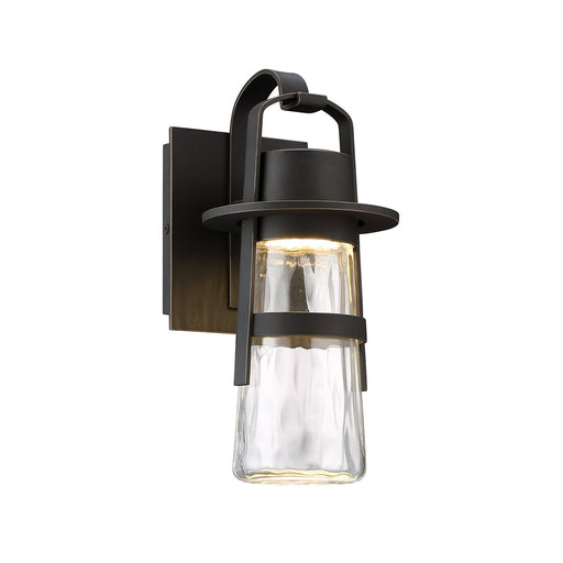 Balthus Small Outdoor Wall Lantern in Oil Rubbed Bronze