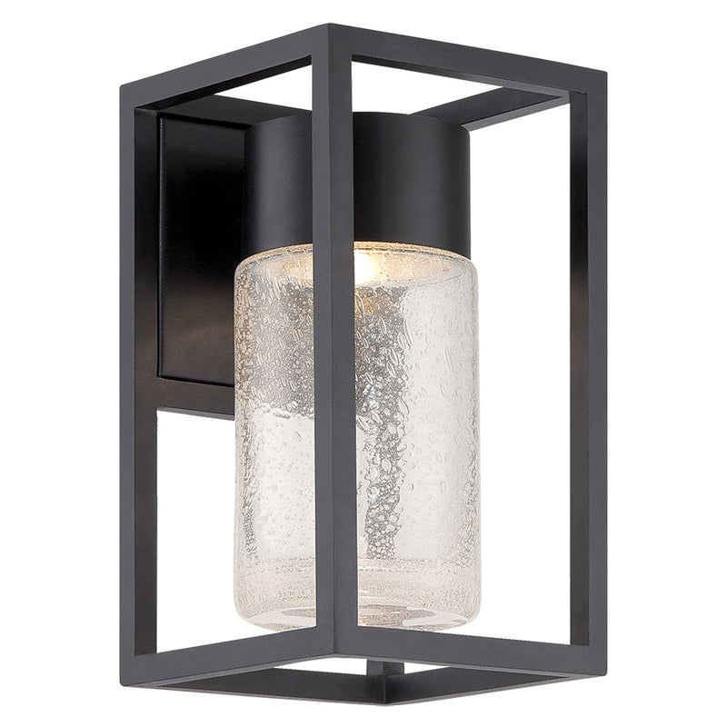 Structure LED Outdoor Wall Sconce in Black