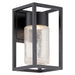 Structure LED Outdoor Wall Sconce in Black