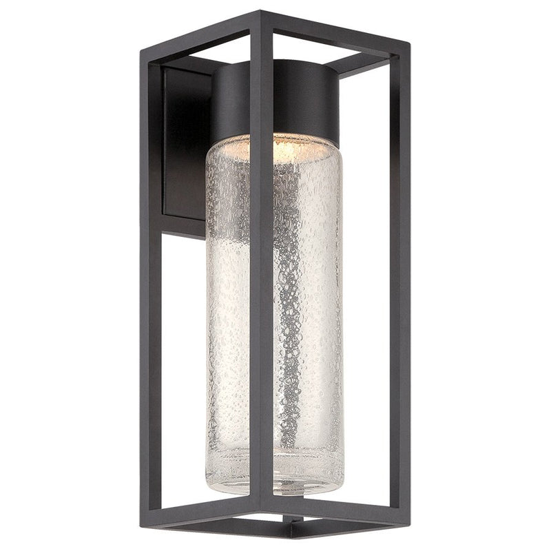 Structure 16" Outdoor Wall Lantern in Black