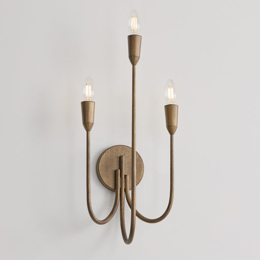 Marley 3-Light Wall Sconce in Mystic Bronze