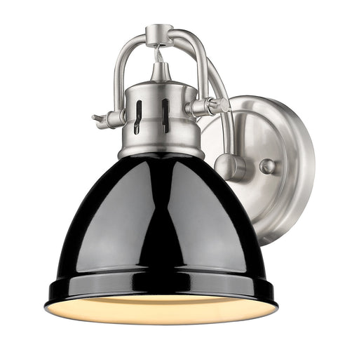 Duncan 1-Light Bath Vanity in Pewter