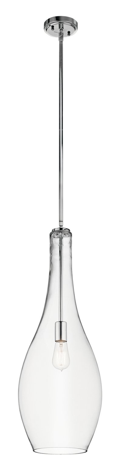 Everly 11" Pendant in Chrome