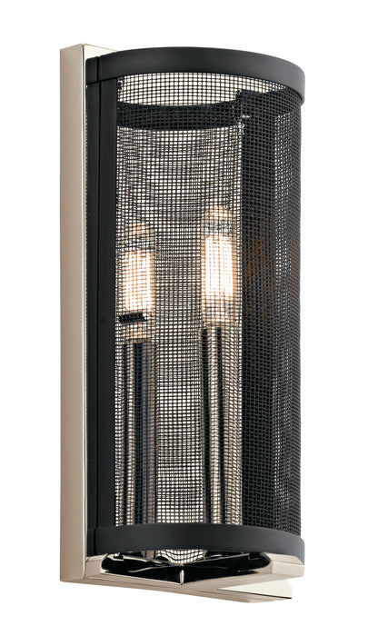 Titus Wall Sconce 1-Light in Polished Nickel