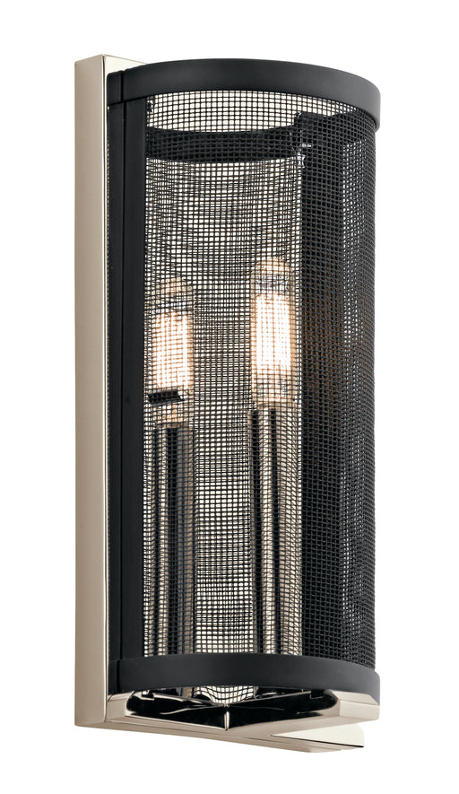 Titus Wall Sconce 1-Light in Polished Nickel