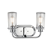 Braelyn 2-Light Bath Vanity Light in Chrome