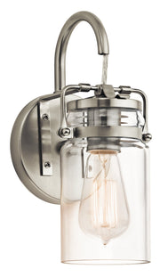 Brinley Bath Sconce in Brushed Nickel