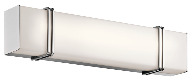 Impello Linear Bath Sconce 24 Inch LED in Chrome