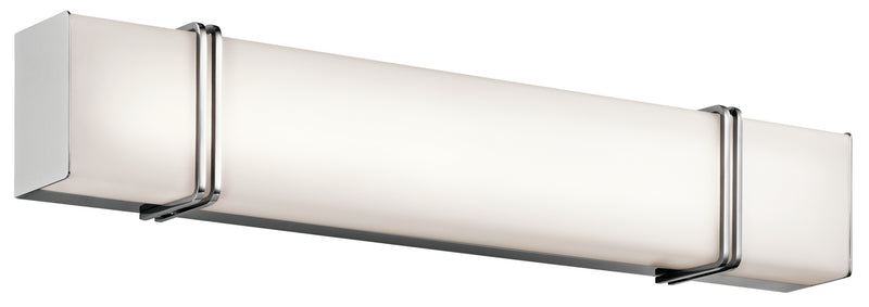 Impello Linear Bath Sconce 30 Inch LED in Chrome
