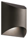 Wesley Outdoor Wall 1-Light LED in Textured Architectural Bronze