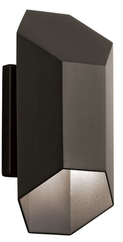Estella Small Outdoor Wall Sconce in Textured Architectural Bronze