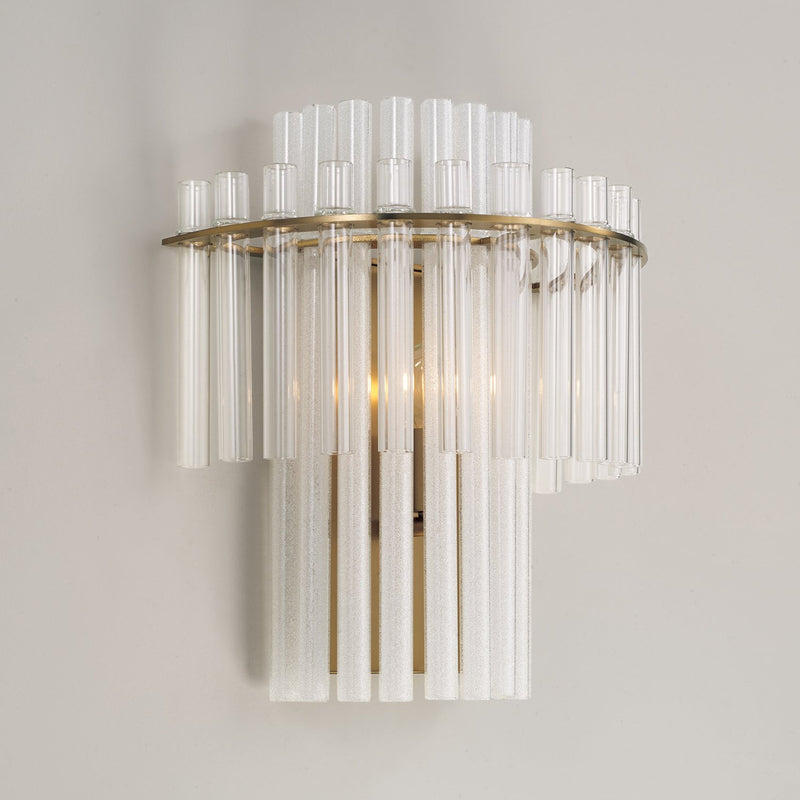 Blair Wall Sconce in Aged Brass