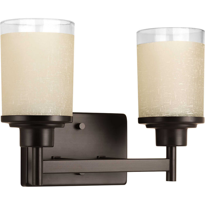 Alexa Two Light Bath in Antique Bronze