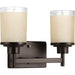 Alexa Two Light Bath in Antique Bronze