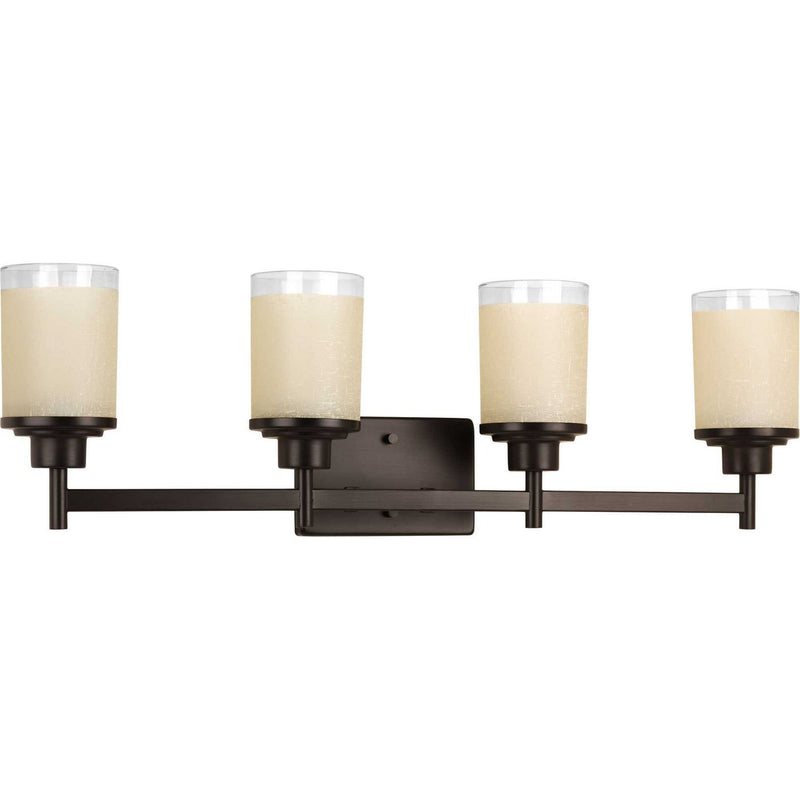 Alexa 4-Light Bath Vanity Light in Antique Bronze