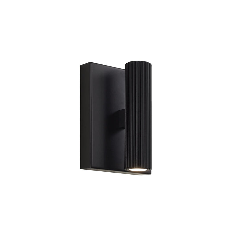 Ian Small 2-Light Wall Sconce in Matte Black