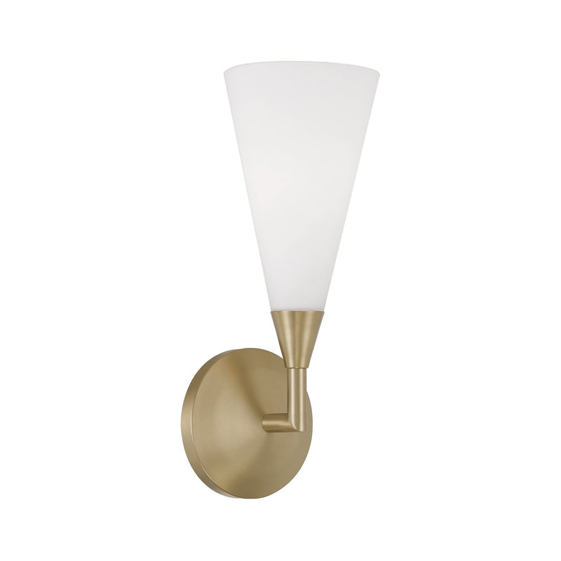 Gatsby Wall Sconce in Matte Brass