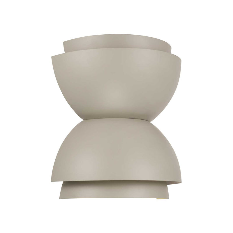 Jensen 2-Light Wall Sconce in Taupe