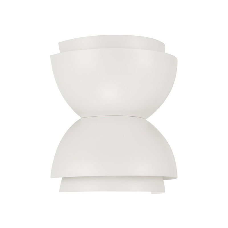 Jensen 2-Light Wall Sconce in Matte White