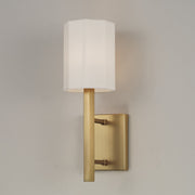 Adrian Wall Sconce in Aged Brass