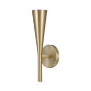 Levi Wall Sconce in Matte Brass