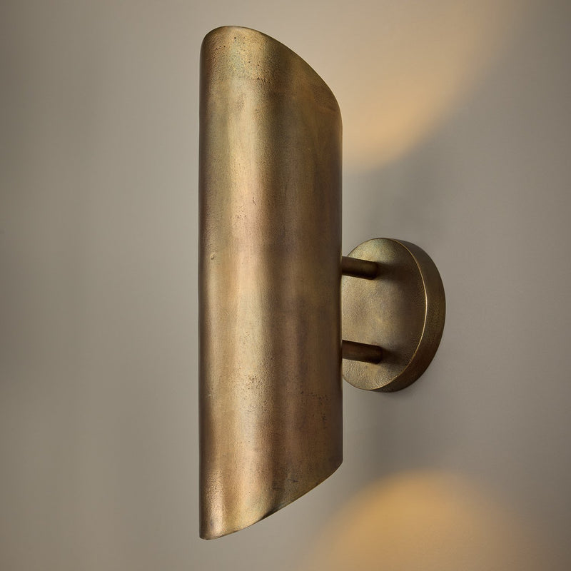 Casa 2-Light Wall Sconce in Oxidized Brass