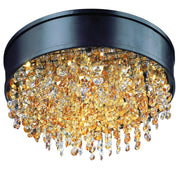 Mystic 11-Light LED Flush Mount in Bronze - Lamps Expo