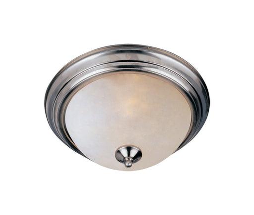 Essentials - 584x Two Light Flush Mount in Satin Nickel