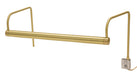 Slim-Line 16 Inch Satin Brass Picture Light