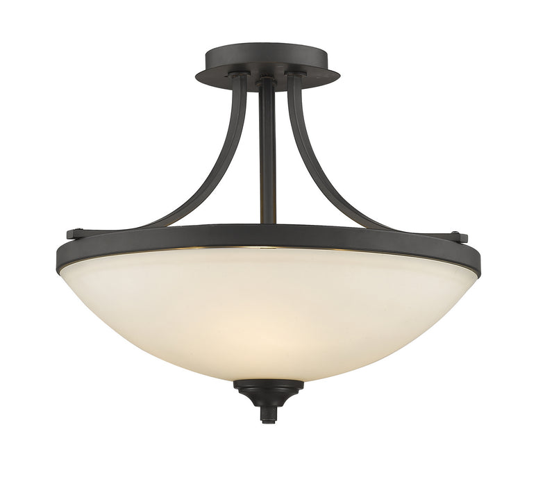 Bordeaux 3-Light Semi Flush Mount - Lamps Expo