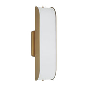 Marcell Bath Sconce in Aged Brass