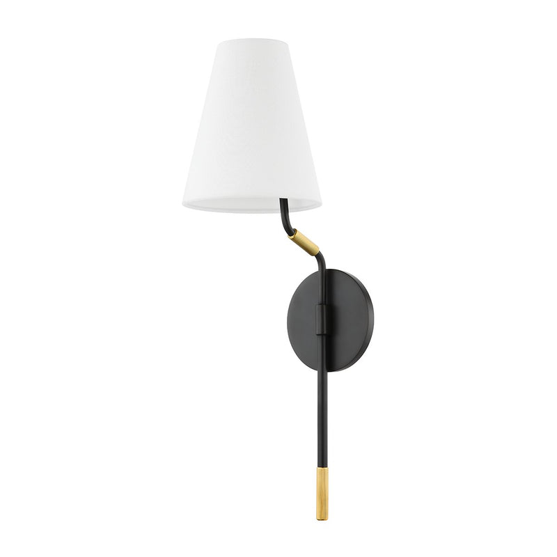 Stanwyck Wall Sconce in Aged Brass / Distressed Bronze