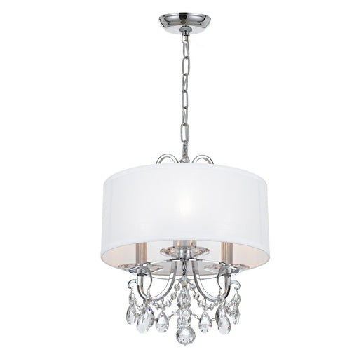 Othello 3 Light 14" Chandelier in Polished Chrome