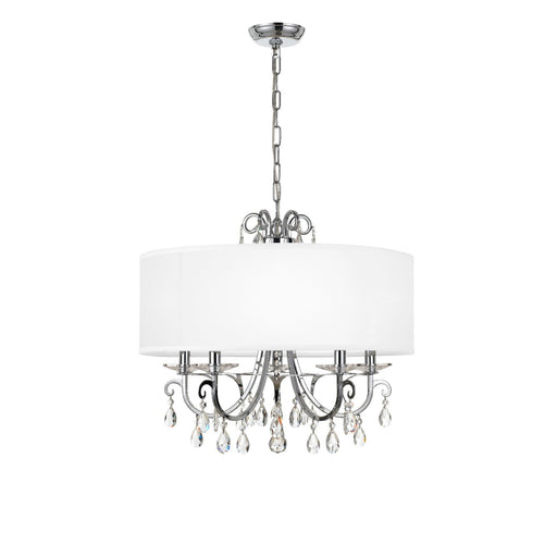 Othello 5 Light 24" Chandelier in Polished Chrome