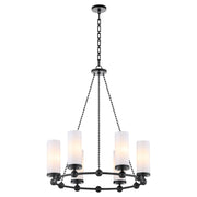 Lee Boulevard 2.0 6 Light Chandelier in Matte Black