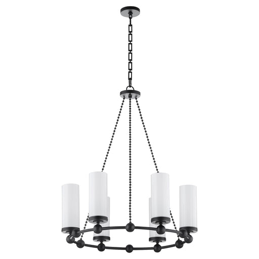 Lee Boulevard 2.0 6 Light Chandelier in Matte Black